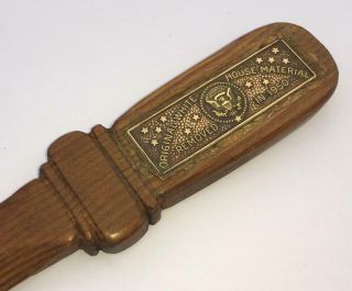 LETTER OPENER MADE FROM WOOD FROM THE WHITE HOUSE IN 1950 2