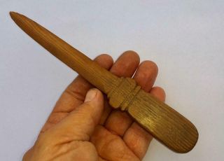 LETTER OPENER MADE FROM WOOD FROM THE WHITE HOUSE IN 1950 3
