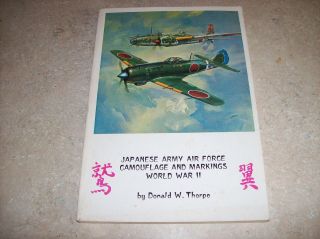 - Aero Publishers Japanese Army Air Force Camouflage And Markings Ww Ii Thorpe