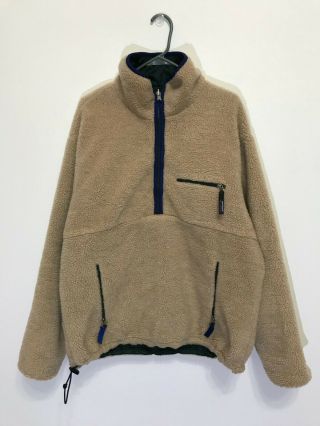 Patagonia Vintage Fleece Neylon Jacket 2 Sides