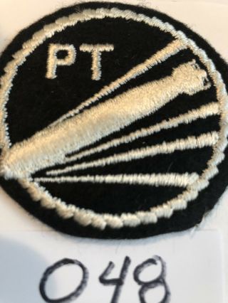 US Navy Torpedo Patrol Boat / PT Boat / Patch / Felt / WWII 1939 - 1945 048 3