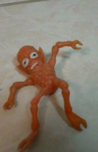 1960s Early Vintage Rubber Jiggler Monster Creature Figure Very Cool