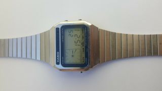 Casio Ax - 510 Vintage Lcd Digital