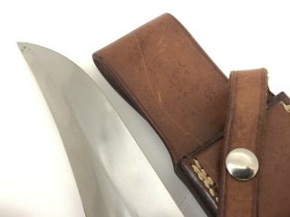 Vintage Randall Knife Thorpe Bowie Knife Sheath Patch and Case 10