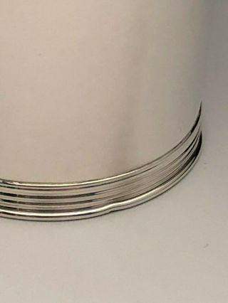 Sterling Silver Julep Cup with Rolled Edge on bottom and Top 2