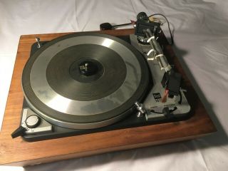 Vintage Dual 1019 Turntable With Extra Needle And Dust Cover