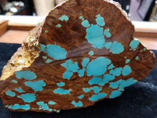 Rare Huge (approx 6lbs) Chunk Of Nevada 8 Turquoise