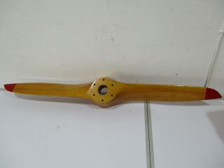 A Vintage Wooden Sensenich Corp Propeller - Model No.  - 276 - 17,  Serial No.  17919