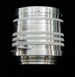 Leica Leitz Xenon 50mm f/1.  5 Lens in LTM - Rare Lens - and 5