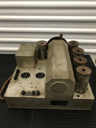 Vintage Grigsby - Grunow Majestic Electric Radio Receiver Model 90 w/Tubes 6