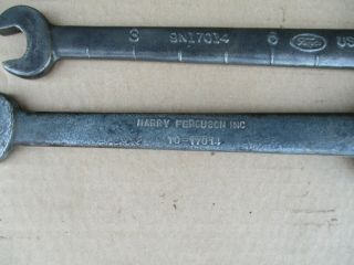 Vintage Massey Harris,  Ford Ferguson 9N,  Harry Ferguson TE20,  T20 Tractor Spanners 2