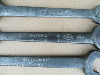 Vintage Massey Harris,  Ford Ferguson 9N,  Harry Ferguson TE20,  T20 Tractor Spanners 3