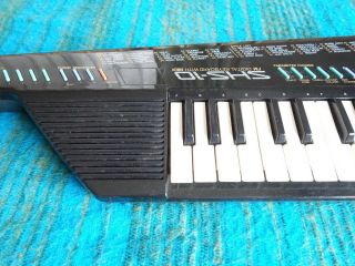 Yamaha SHS - 10 FM Digital Midi Synthesizer / Keytar Vintage w/ AC Adapter - D203 8