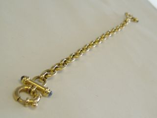 Vintage 14k Solid Gold Bracelet 7,  5 "