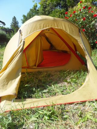 Moss Vintage Big 2 Person Tent - 4 Season Expedition Backpacking Rare Usa