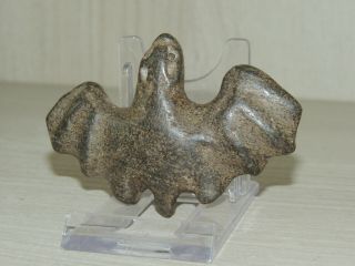 Antique Mongolian Carved Stone figure statuette,  idol,  alien,  monster,  the god bird 4