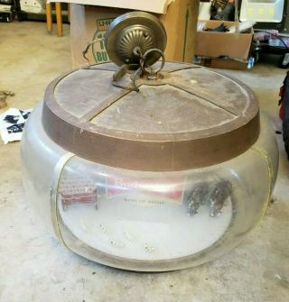 Vintage Budweiser Clydesdale Parade Rotating Carousel Light 4