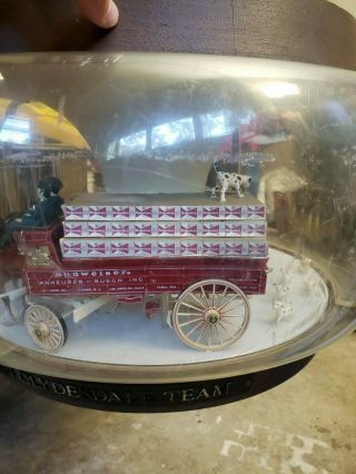 Vintage Budweiser Clydesdale Parade Rotating Carousel Light 7