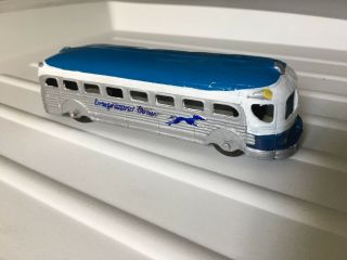 VINTAGE GREYHOUND LINES BUS 747 TOOTSIE TOY 6 