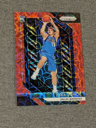 Luka Doncic 2018 Panini Prizm Choice Red /88 Rookie Sp Rare Asia Only Rc