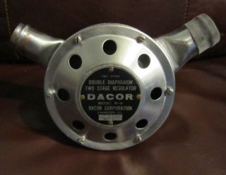 Vintage Dacor R - 4 Double Hose Scuba Regulator,  Exc