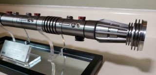 Star Wars Master Replicas Darth Maul Lightsaber SW - 108 248 / 3000 Complete RARE 6