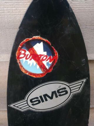 Vintage Sims 1500FE Snowboard 6