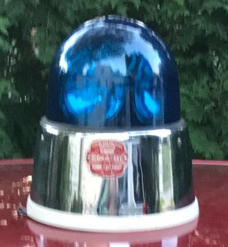Vintage Federal Signal Model 176 Beacon Ray Light.  See Video