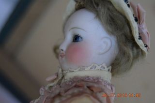 Antique circa 1890 ' s Bisque French Closed Mouth Fashion Doll Jumeau Gaultier 10
