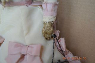 Antique circa 1890 ' s Bisque French Closed Mouth Fashion Doll Jumeau Gaultier 5