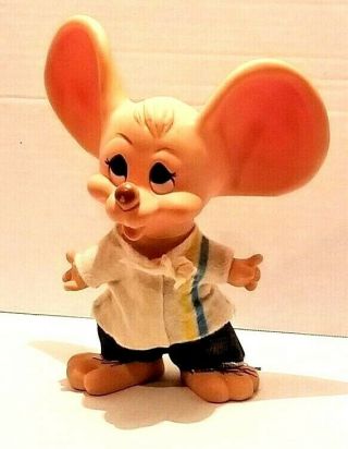 Vintage Huron Products Co Big Ear 11 " Tall Mouse Bank