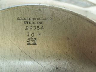 Vintage J.  E.  Caldwell & Co.  Sterling 2655A 10 
