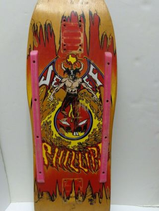 1990 Jeff Phillips BBC Devilman Skateboard Deck 10