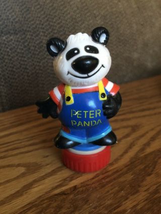 Rare Vintage Collectible Peter Panda Rubber Stamp Still