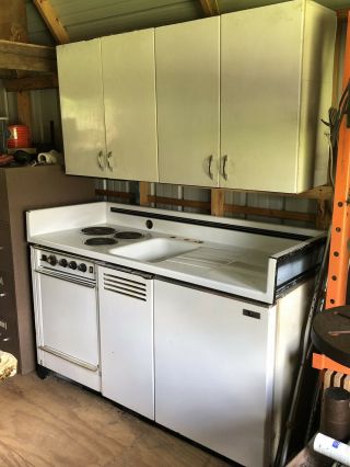 Vintage Dwyer Kitchenette w/Metal Cabinets 2