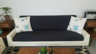 MCM Vintage Homecrest Couch & Chair.  60 ' s Kitsch Furniture Sofa for Retro Lovers 2
