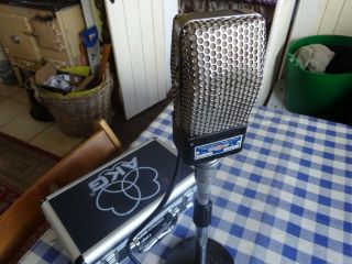 Vintage Marelli Mc16 Ribbon Microphone (rca 74b) 1of2.