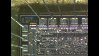 Microsystems International MIL MF8080 CPU.  Vintage Year IC 1974 Chip Intel 8080 3