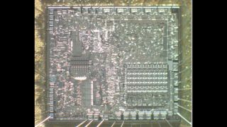Microsystems International MIL MF8080 CPU.  Vintage Year IC 1974 Chip Intel 8080 4