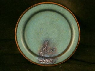 5.  4 Inches Chinese Song Dy Jun Porcelain Plate E002