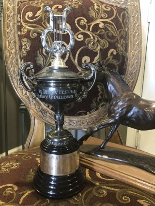 Rare 1935 Kentucky Derby Festival Dodge Trophy Churchill Downs