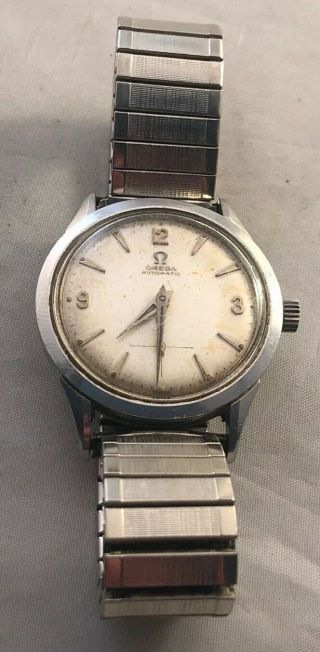 Vintage Men’s Omega Cal 490 Automatic Wristwatch 17j - Runs Fine