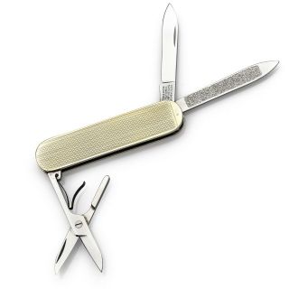 Vintage 14k Gold Victorinox Switzerland Folding Stainless Rostfrei Pocket Knife
