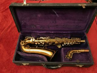 1934 Conn Naked Lady Alto Saxophone Rare