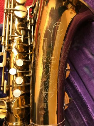 1934 Conn Naked Lady Alto Saxophone Rare 3