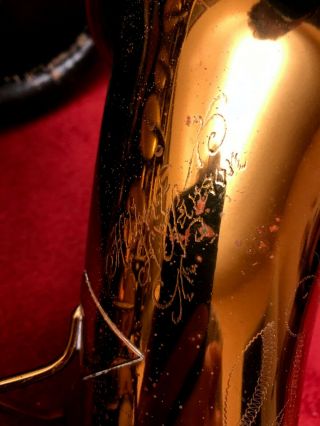 1934 Conn Naked Lady Alto Saxophone Rare 5