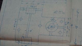 (M112) 1918 Blueprint Drwg 29 