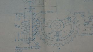 (M112) 1918 Blueprint Drwg 29 