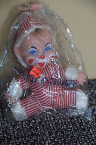 Mego Vintage Baby Clown Toy Circus Figurine Figure Never Opened
