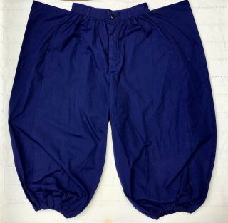 Comme Des Garcons Women Size 0 Wide Navy Bubble Pants Avant Garde Vintage
